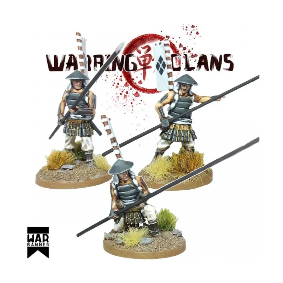

Асигару с Яри 1, Feudal Japan - Warring Clans
