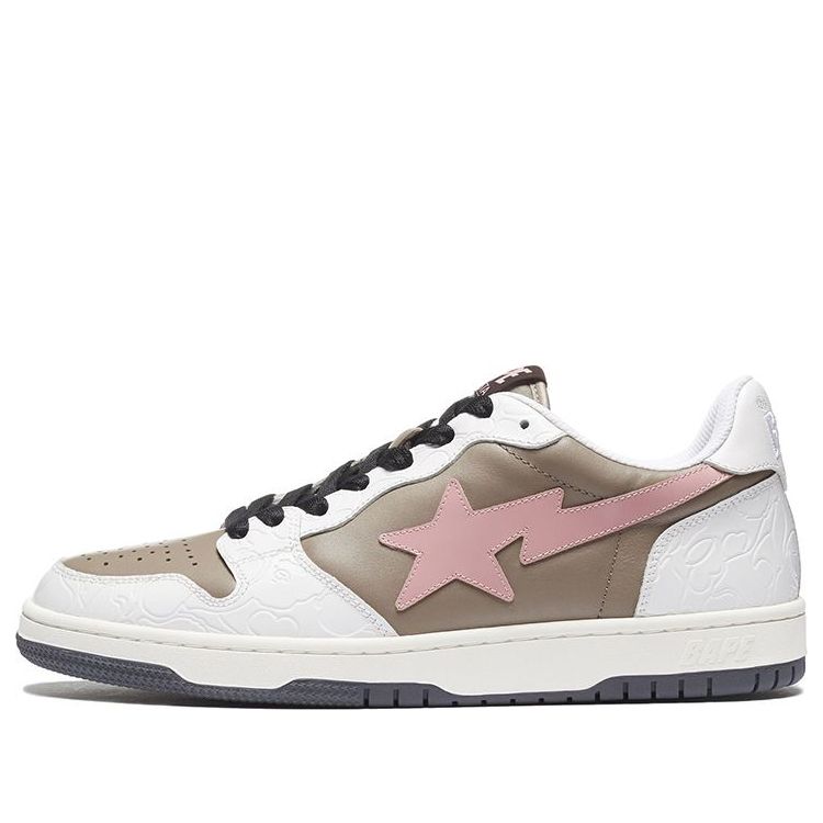

Кроссовки A BATHING APE Sk8 Sta 'White Tan Pink'