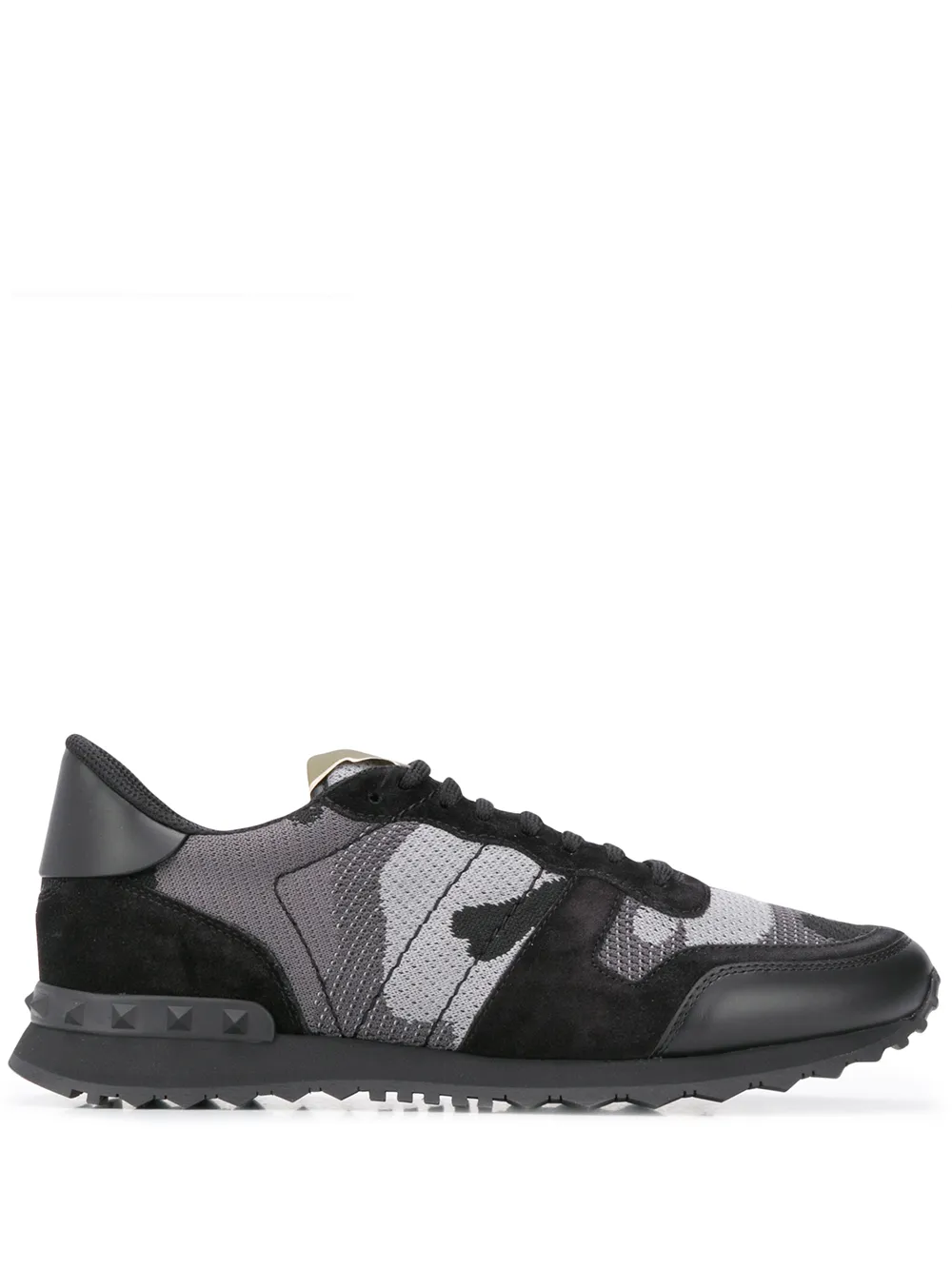 

Кроссовки Rockrunner Camouflage VALENTINO GARAVANI, черный