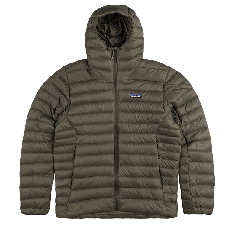 

Толстовка down sweater hoodie Patagonia, зеленый