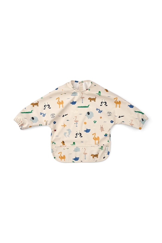 

Нагрудник-накидка с принтом мерля Liewood, бежевый