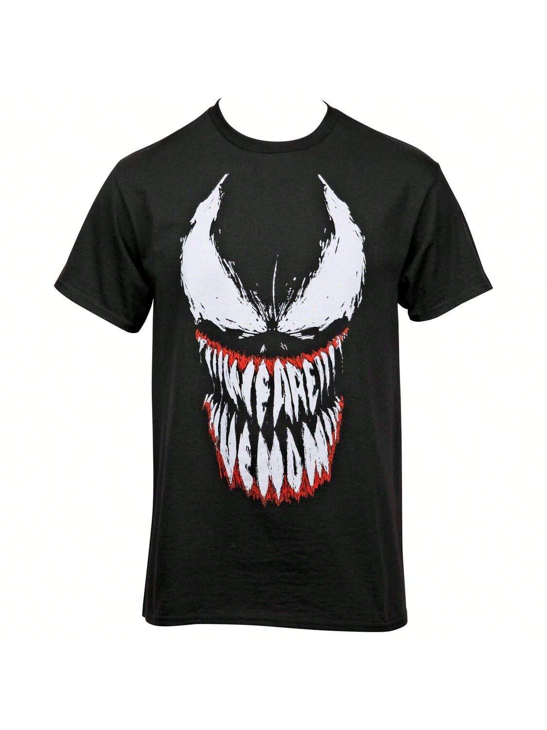 

Футболка Marvel Venom Face We Are Venom Teeth с изображением, черный