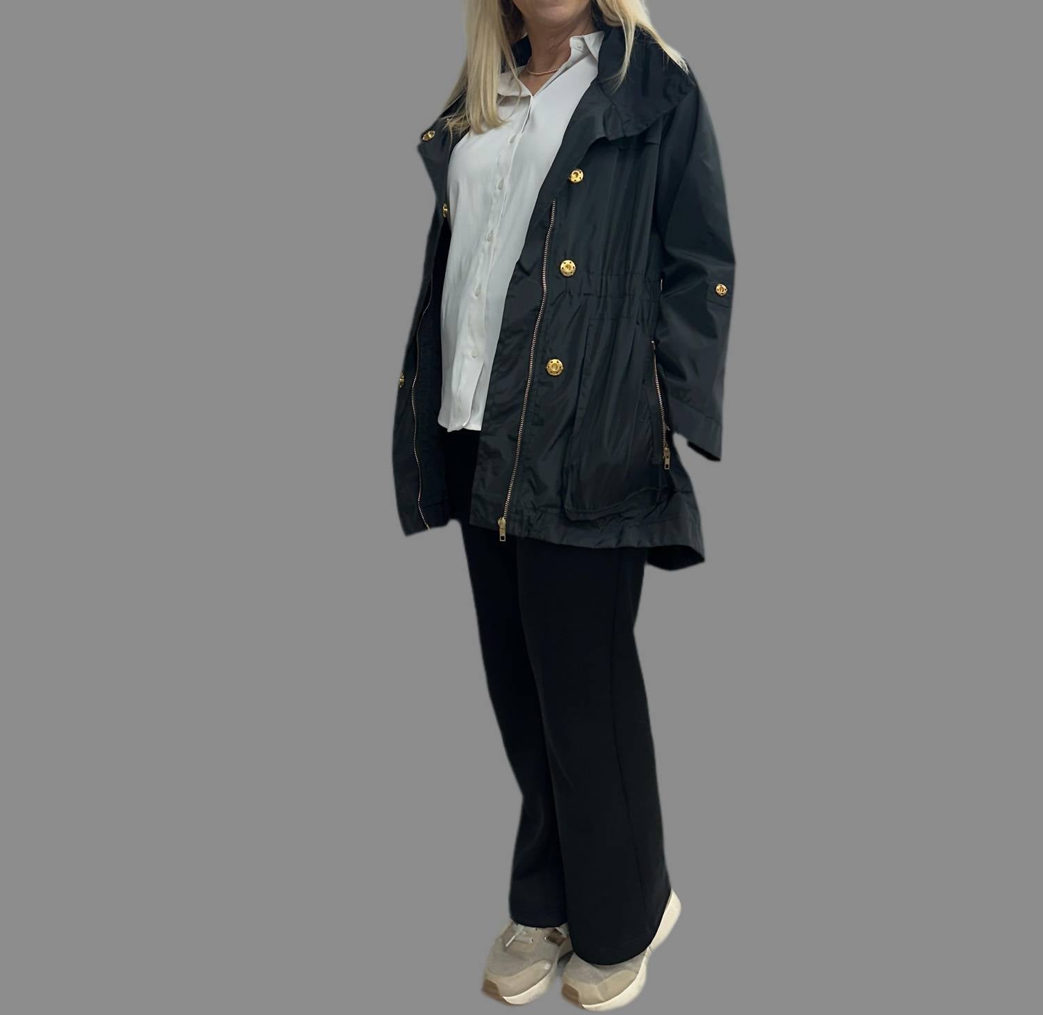 

Дождевик Newport Slicker черного цвета Deloache