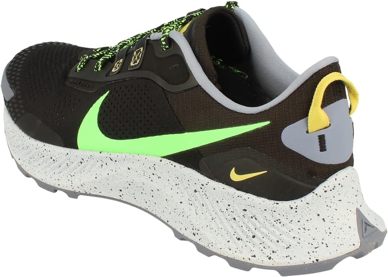 Мужские кроссовки Nike низкие, черный/зеленый — фото 2