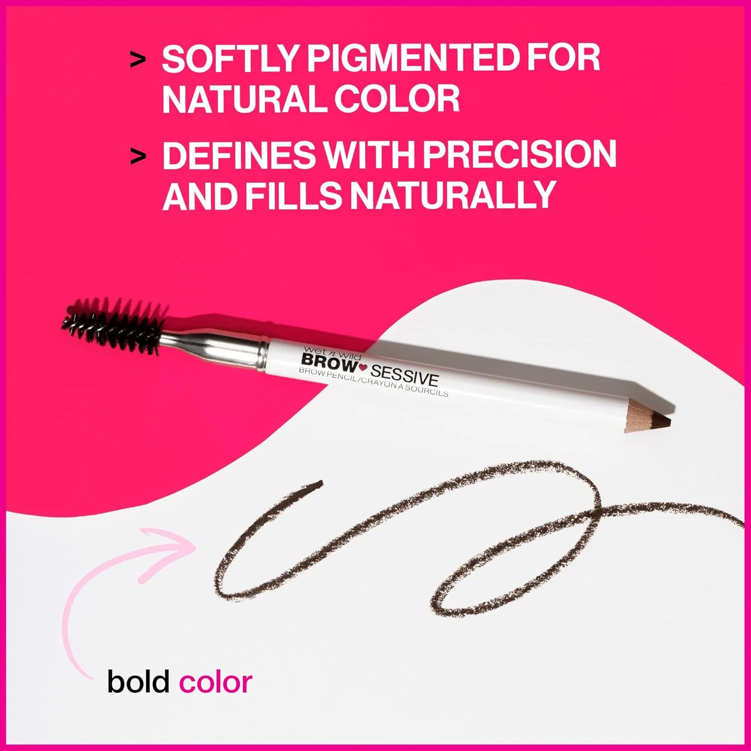 Карандаш для бровей Wet 'n' Wild Brow-Sessive, оттенок Dark Brown — фото 2