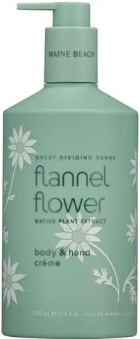 Крем для рук и тела Flannel Flower MAINE BEACH увлажняющий 1 шт Mine Beach