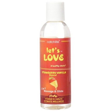 

Lets Love Massage Glide Клубника-Ваниль 100 мл Nature Body