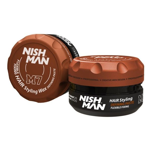 

Помада для волос, 100 мл Nishman M7 flexible fixing defining paste