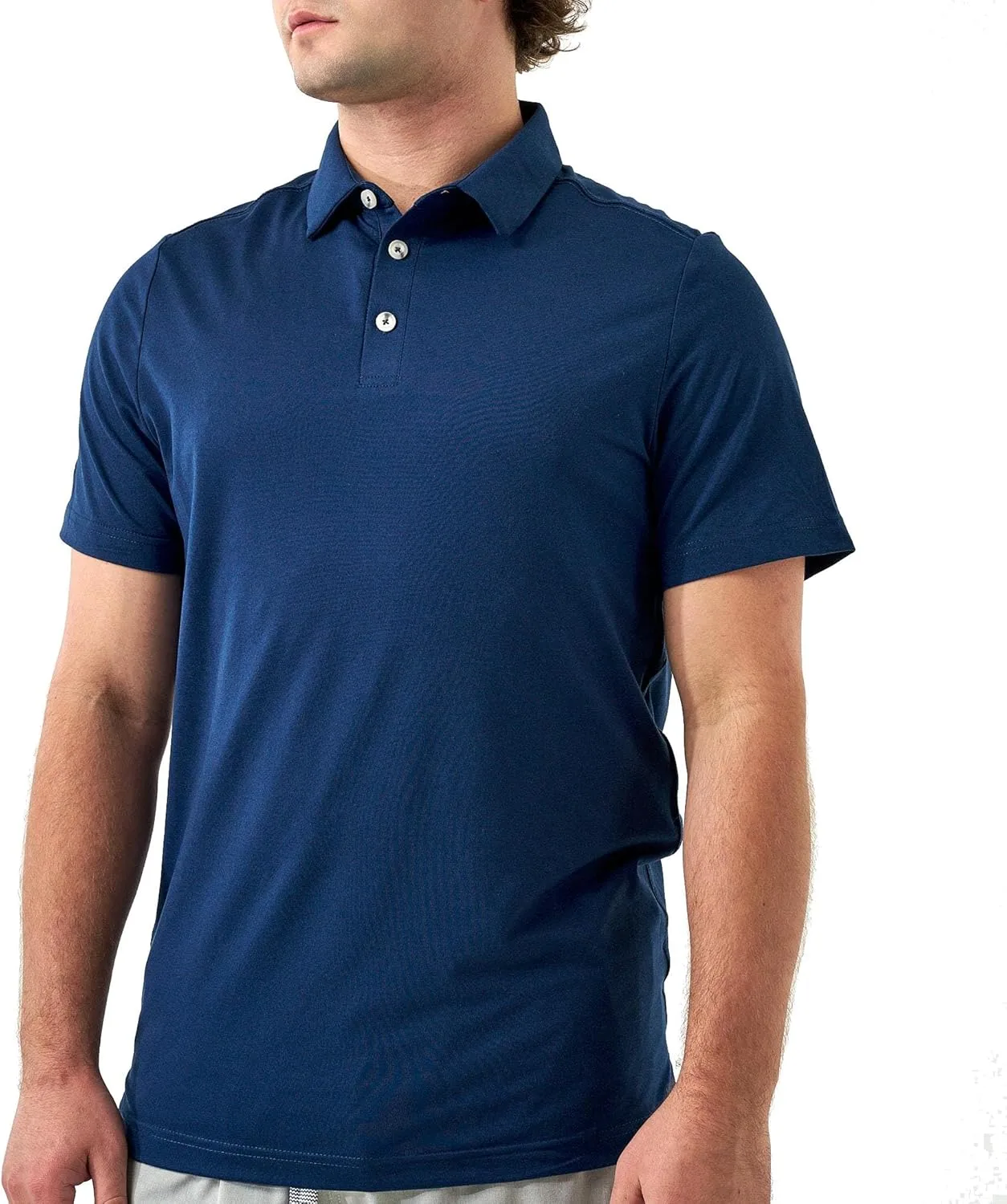 

Мужская поло BURLEBO Performance — легкая, быстросохнущая