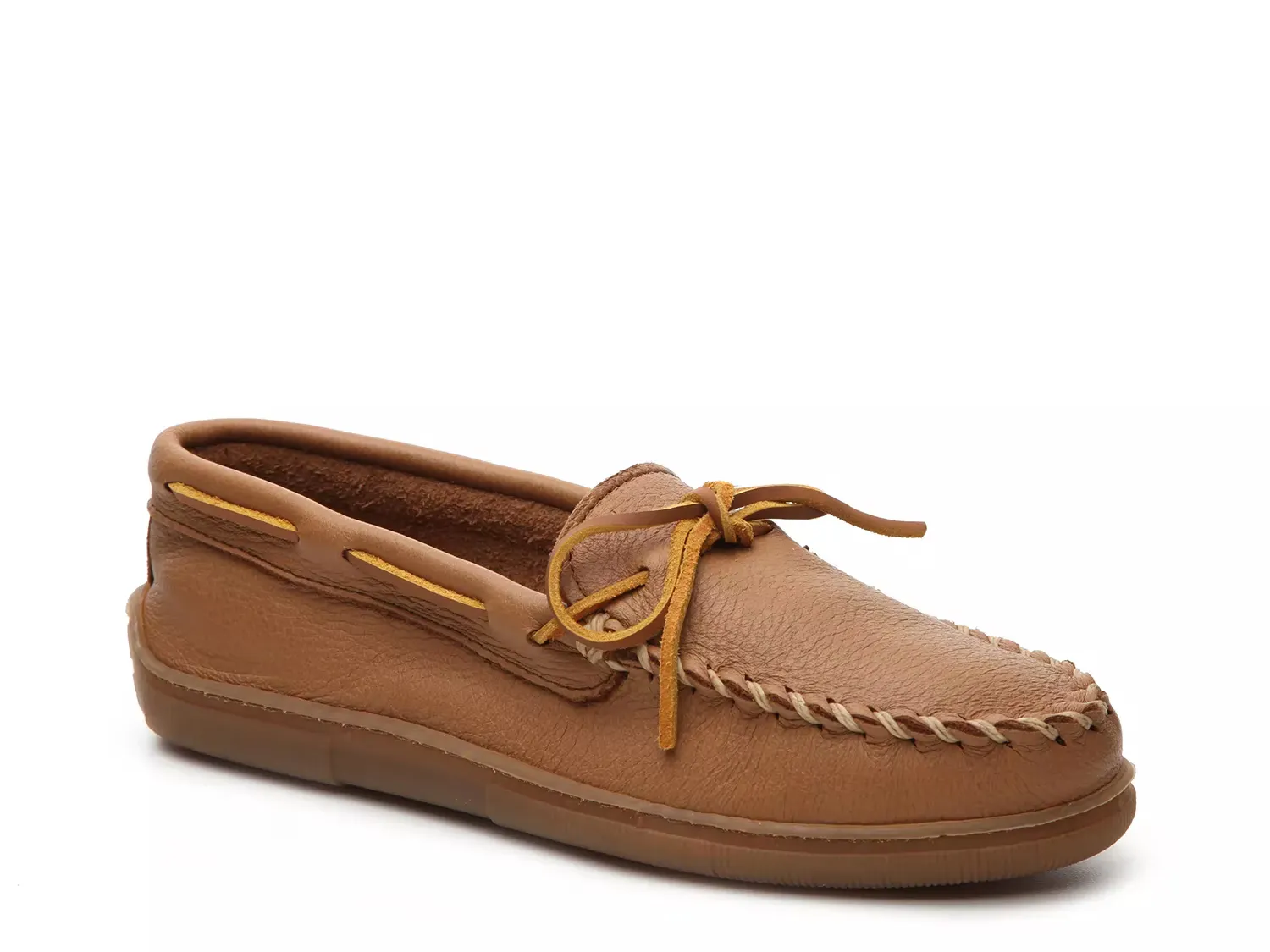 

Классические лоферы из лосиной кожи Minnetonka, Tan