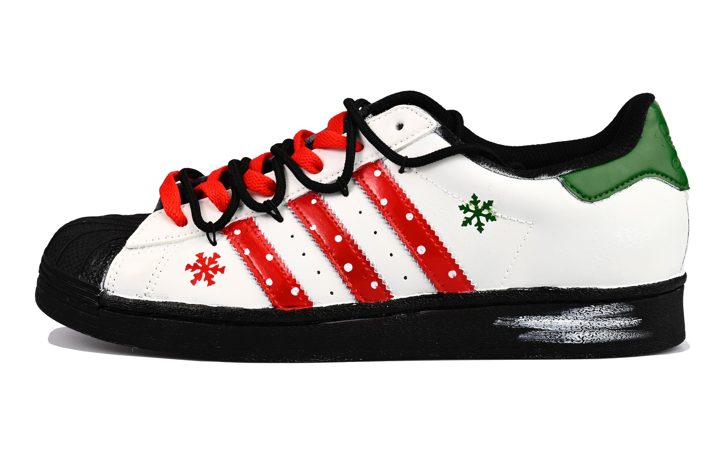 

Adidas Originals Superstar 2 Leather Low top Детские скейтбординг кроссовки Красные Зеленые Подростки