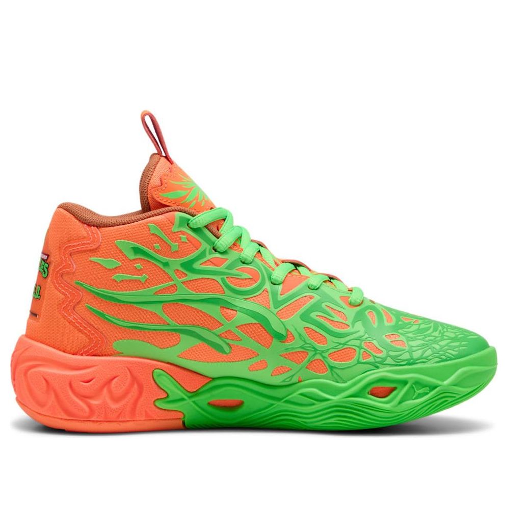 (GS) Puma x Teenage Mutant Ninja Turtles LaMelo Ball MB.04 'Leonardo & Michelangelo' — фото 2