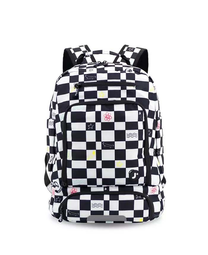 

Унисекс рюкзак Packmate 2 в 1 со встроенным ланч-боксом J World, белый