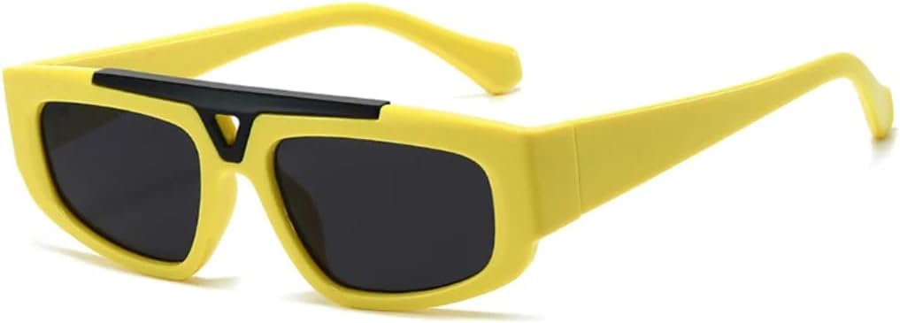 

Ретро металлические полые мужские солнцезащитные очки «кошачий глаз», модные градиентные очки с защитой от УФ-излучения UV400, трендовые женские очки VVTWSSW, Yellow Gray