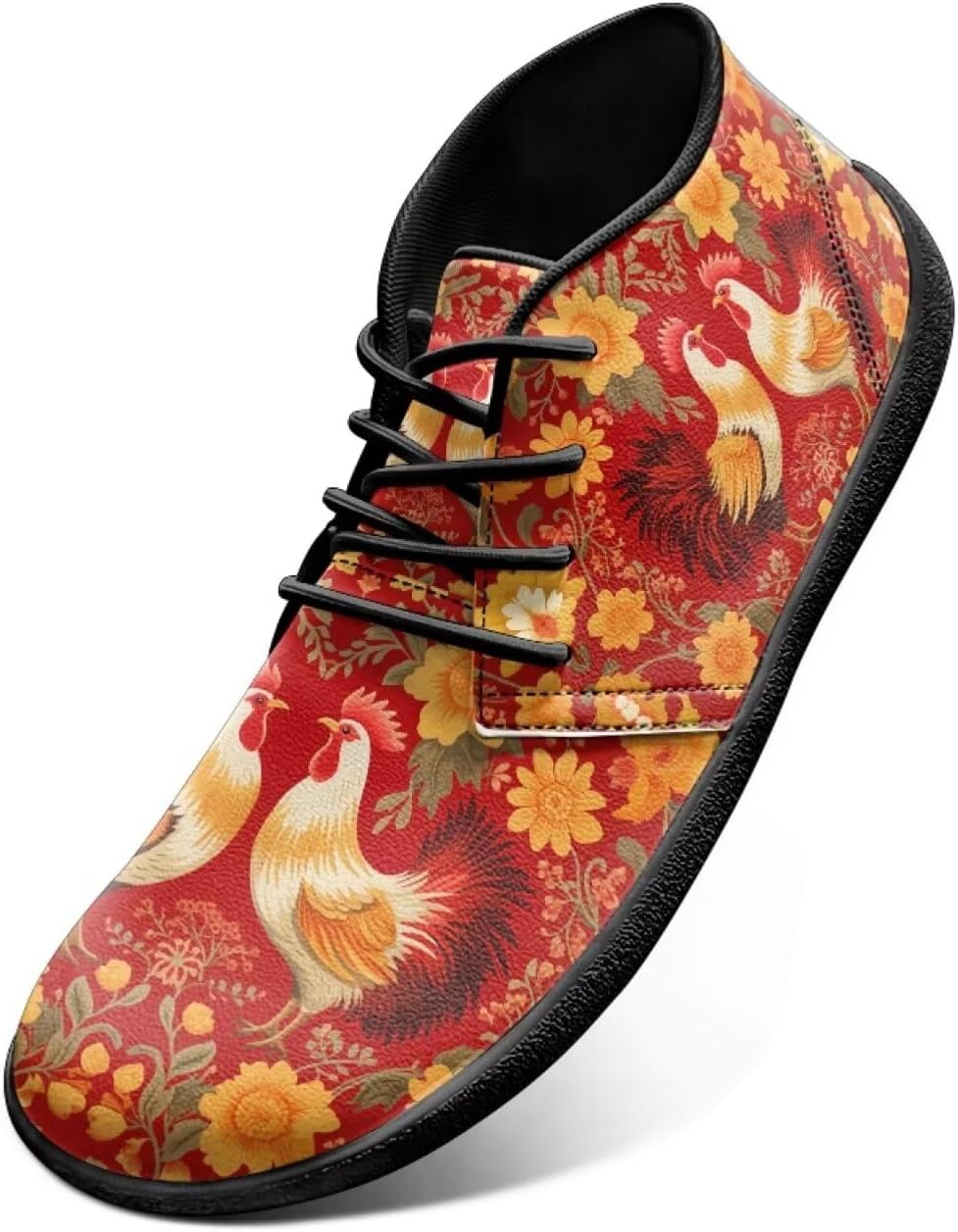 

Кроссовки Rooster Athletic, туфли-слипоны Hummingbird, плоские туфли, широкие обувь босоножки для мужчин и женщин, с нулевым перепадом подошвы, легкие тренировочные кроссовки Chririnla, Sunflower Rooster