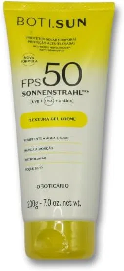Солнцезащитный крем-гель для тела O BOTICARIO SPF50 200 г