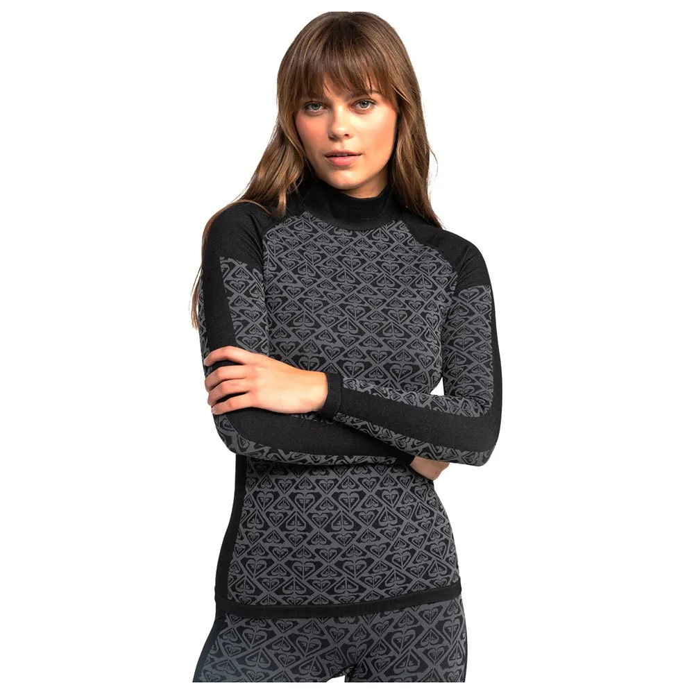 

Футболка Roxy Seamless Long sleeve, серый