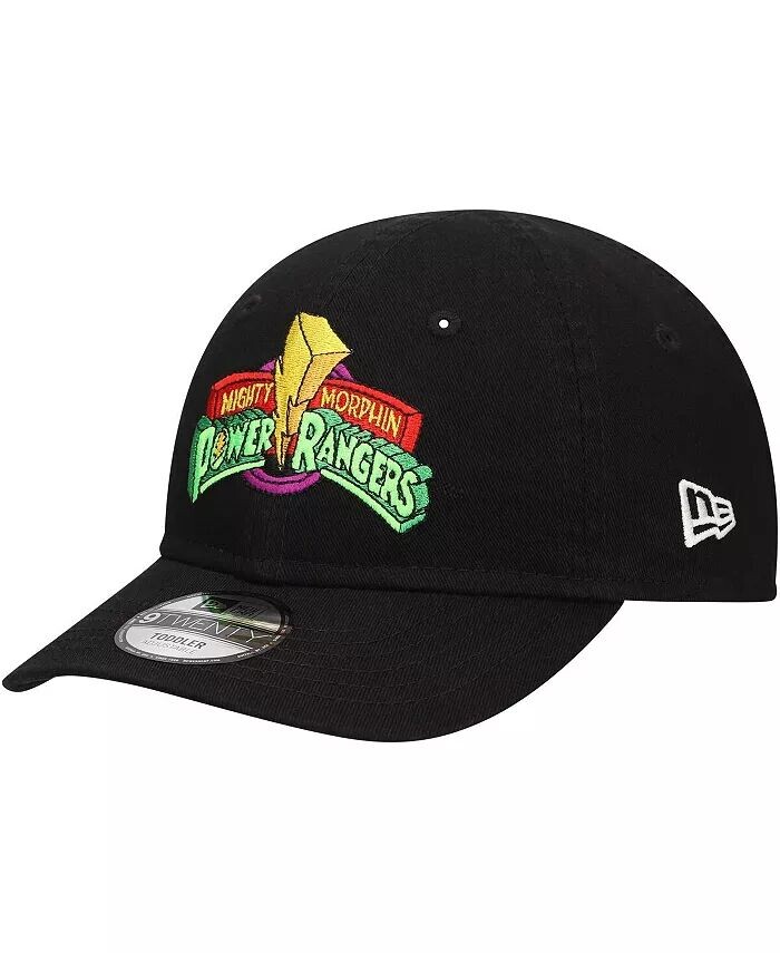 

Регулируемая черная шапка Power Rangers 9TWENTY для малышей New Era