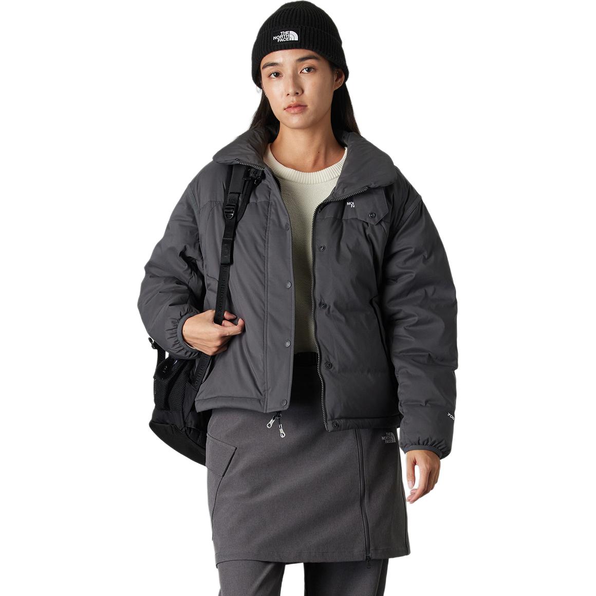 

Пуховик женский THE NORTH FACE, серо-бежевый серый