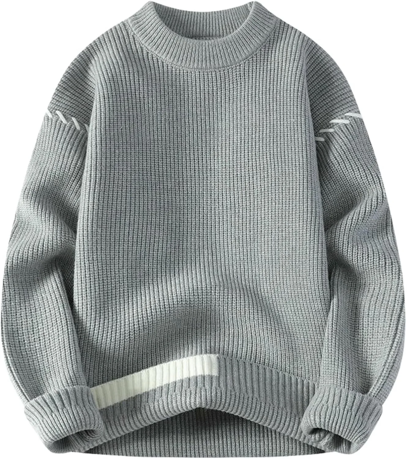 

Мужской осенне-зимний утепленный полувысокий воротник свитер MUFURONG