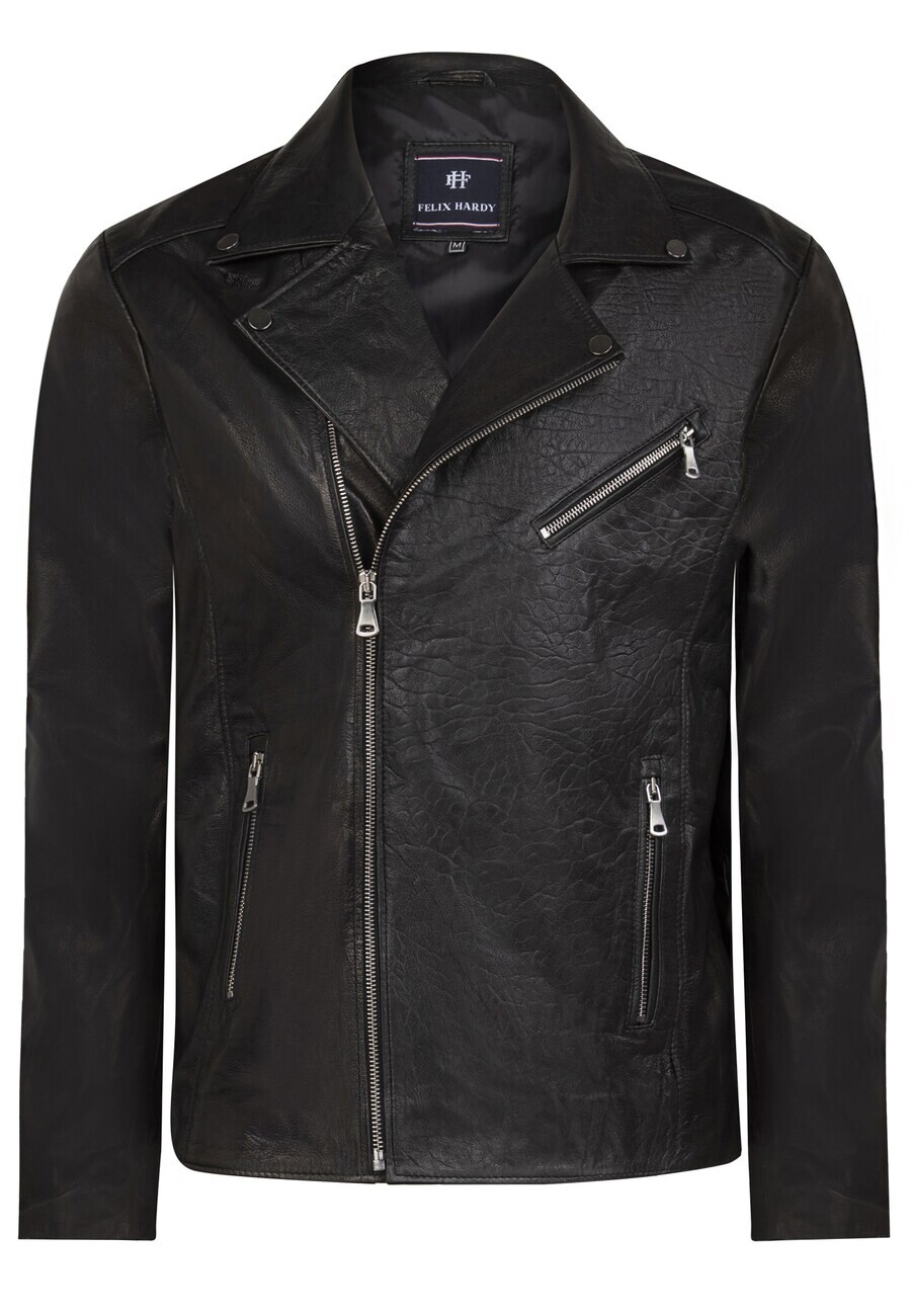 

Кожаная куртка Felix Hardy Between-Season Jacket, черный