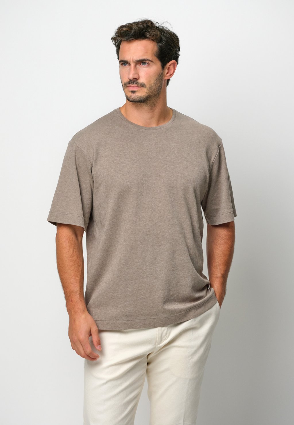 

Базовая футболка SHORT SLEEVE PROFUOMO, коричневый