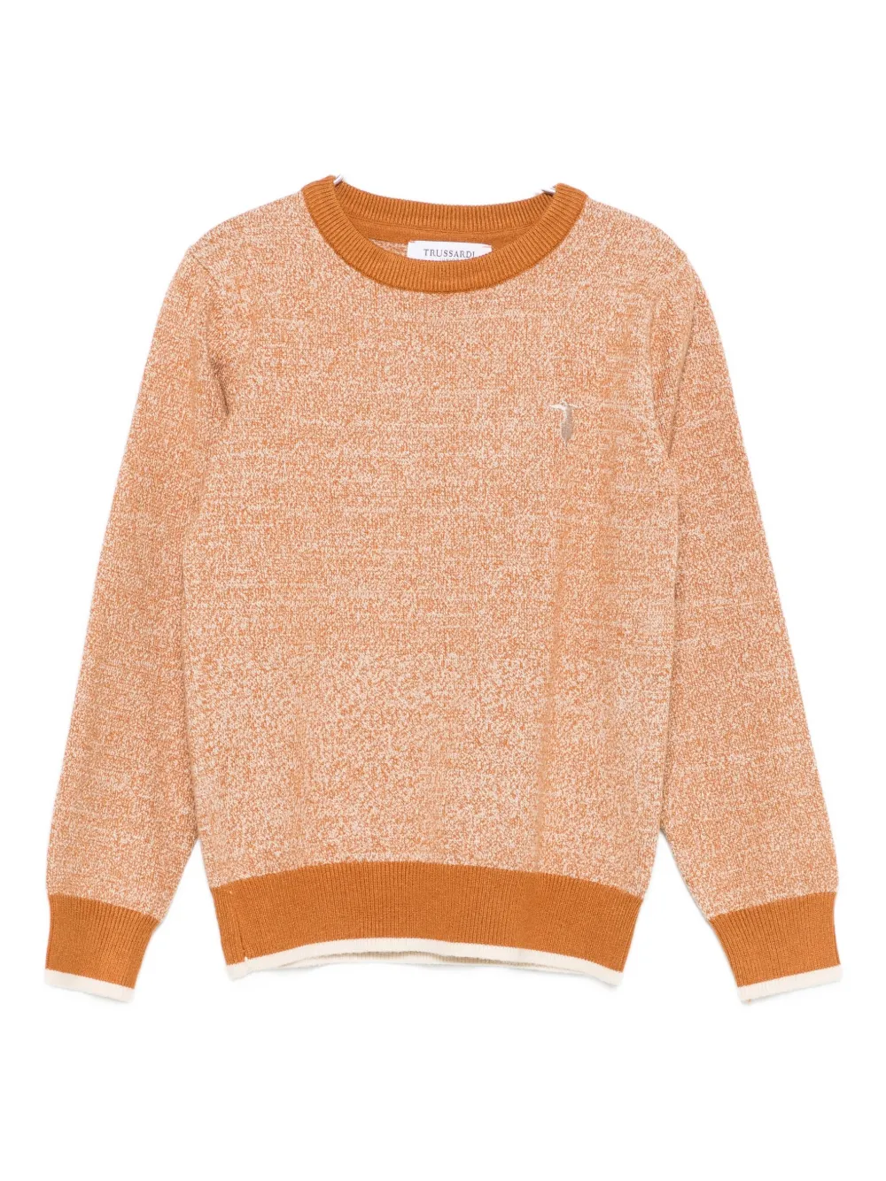 

Свитер с круглым вырезом TRUSSARDI JUNIOR, нейтральный