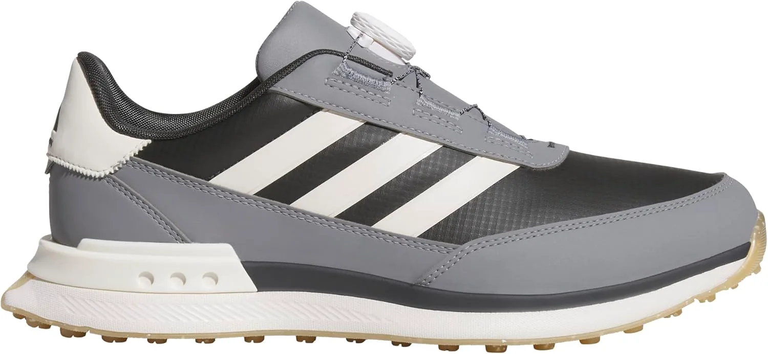 Мужские гольф-ботинки Adidas S2G 24 Boa без шипов, белый/серый — фото 4