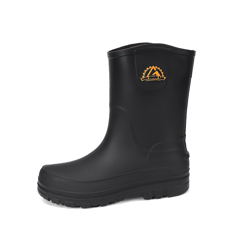 

Резиновые сапоги мужские LONGYING, Black Yellow