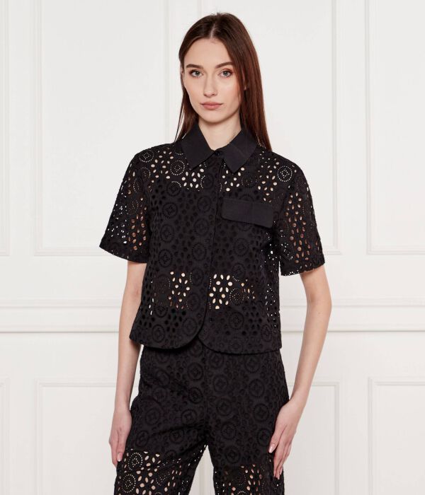

Рубашка Cropped fit Liu Jo, черный