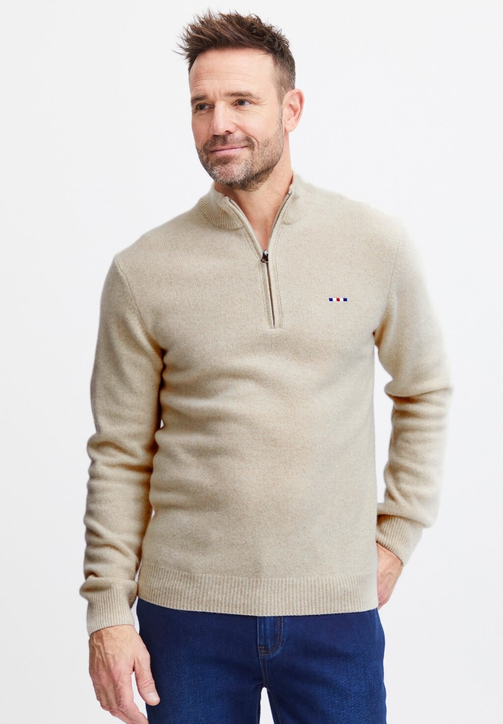 

Джемпер HALFZIP FQ1924, серый