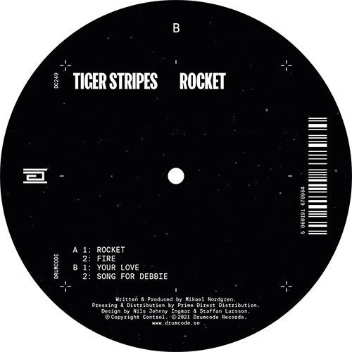 

Сингл 12" Tiger Stripes: Rocket