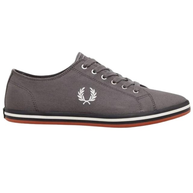 

Кроссовки B7259 m75 Kingston из твила серого цвета Fred Perry, серый