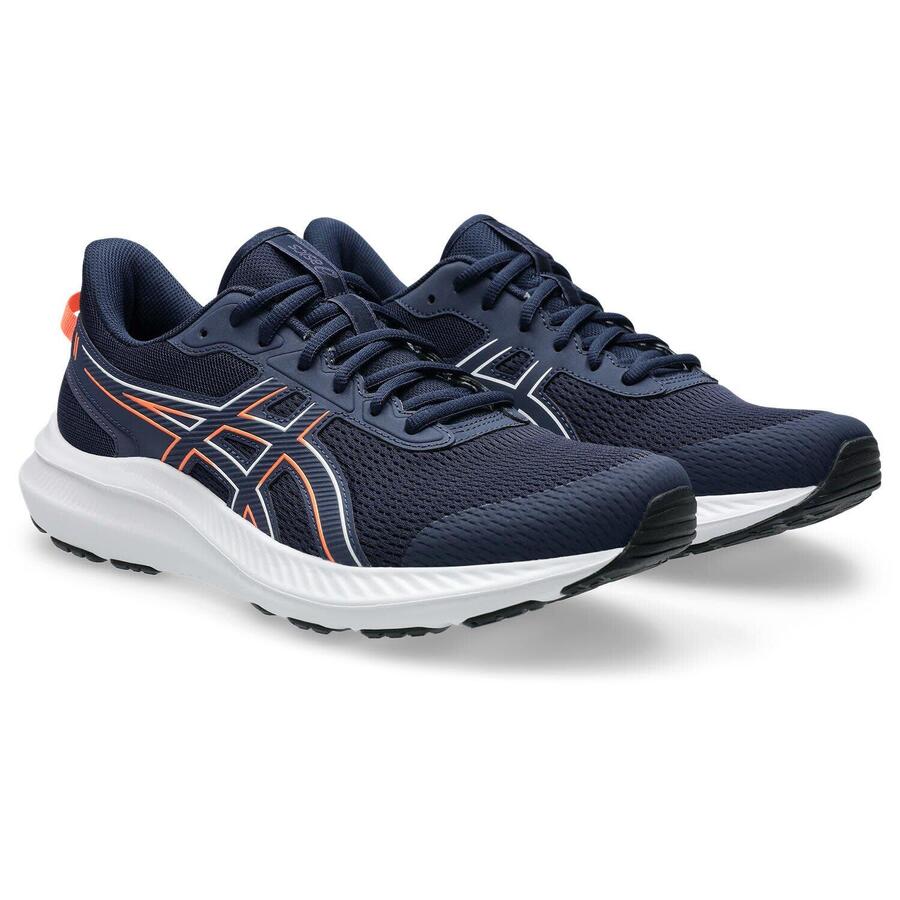 Кроссовки для бега по шоссе, мужские - ASICS Jolt 5 - Midnight/Coral — фото 2