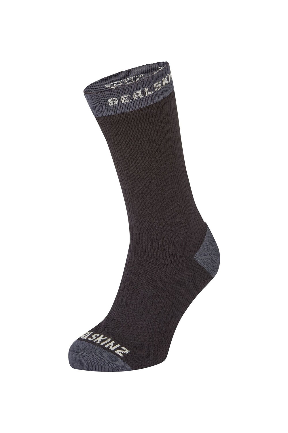 

Носки средней длины для теплой погоды Wiveton Sealskinz, черный
