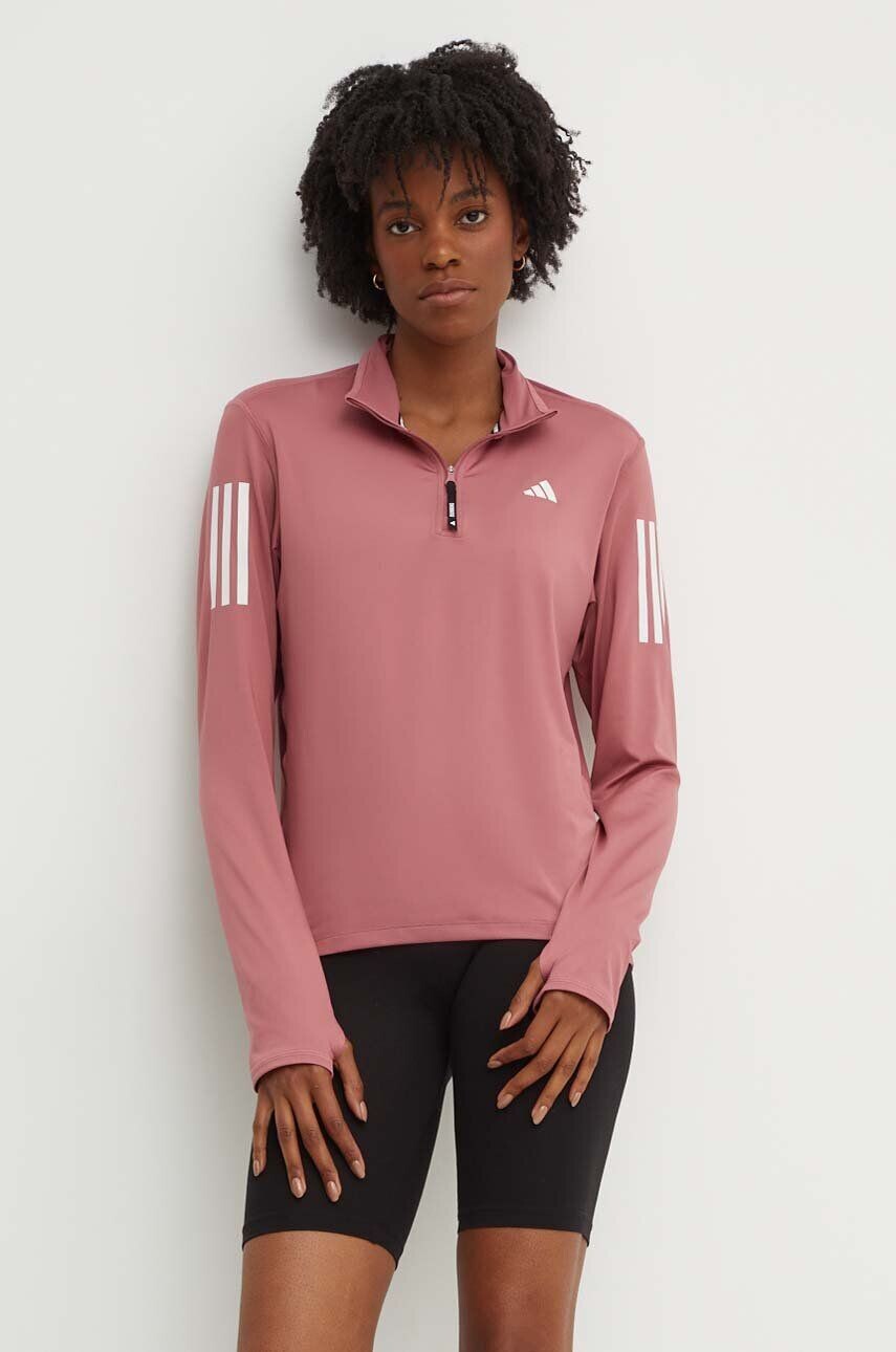 

Толстовка для бега adidas Performance Own The Run Base, розовый