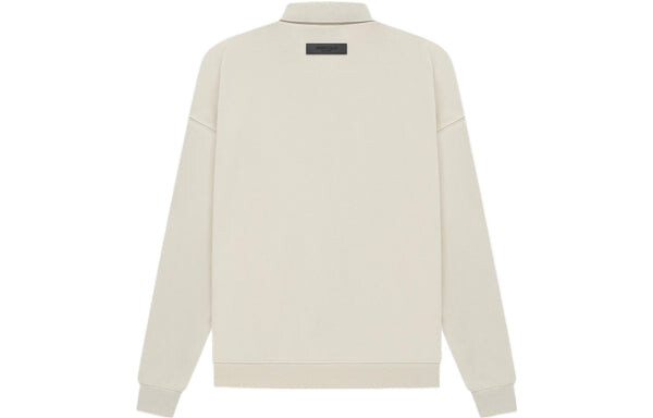 Рубашка ss22 long sleeve polo shirt 'wheat' Fear Of God Essentials, бежевый — фото 3