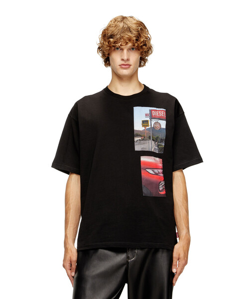 

Мужская футболка T-BOXT-T3 DIESEL, черный