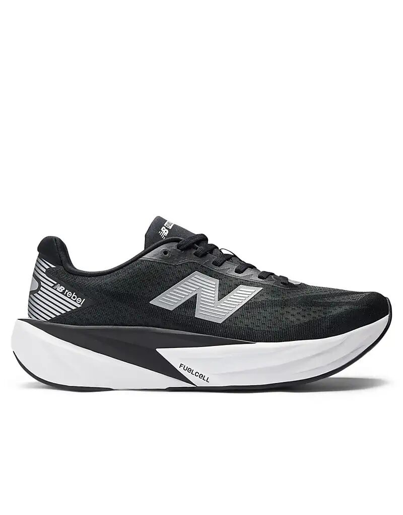 

Мужские кроссовки для бега New Balance Fuelcell Rebel V5 черного цвета