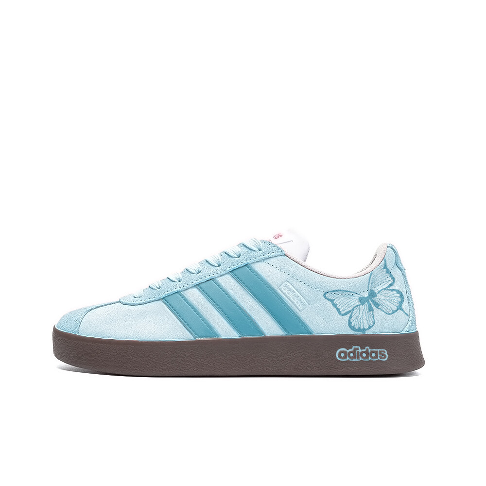

Кроссовки adidas neo Skateboarding Shoes Unisex Low-top Brown, голубой, Синий, Кроссовки adidas neo Skateboarding Shoes Unisex Low-top Brown, голубой