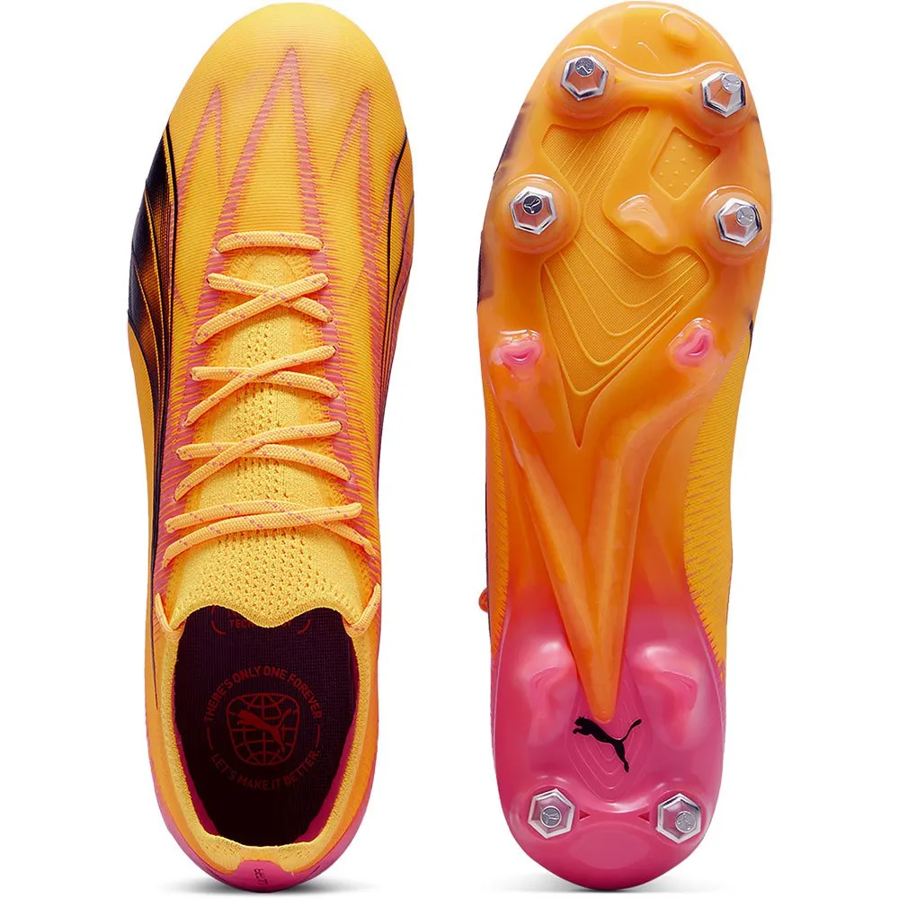 Футбольные бутсы Puma Ultra Ultimate MxSG, оранжевый — фото 2