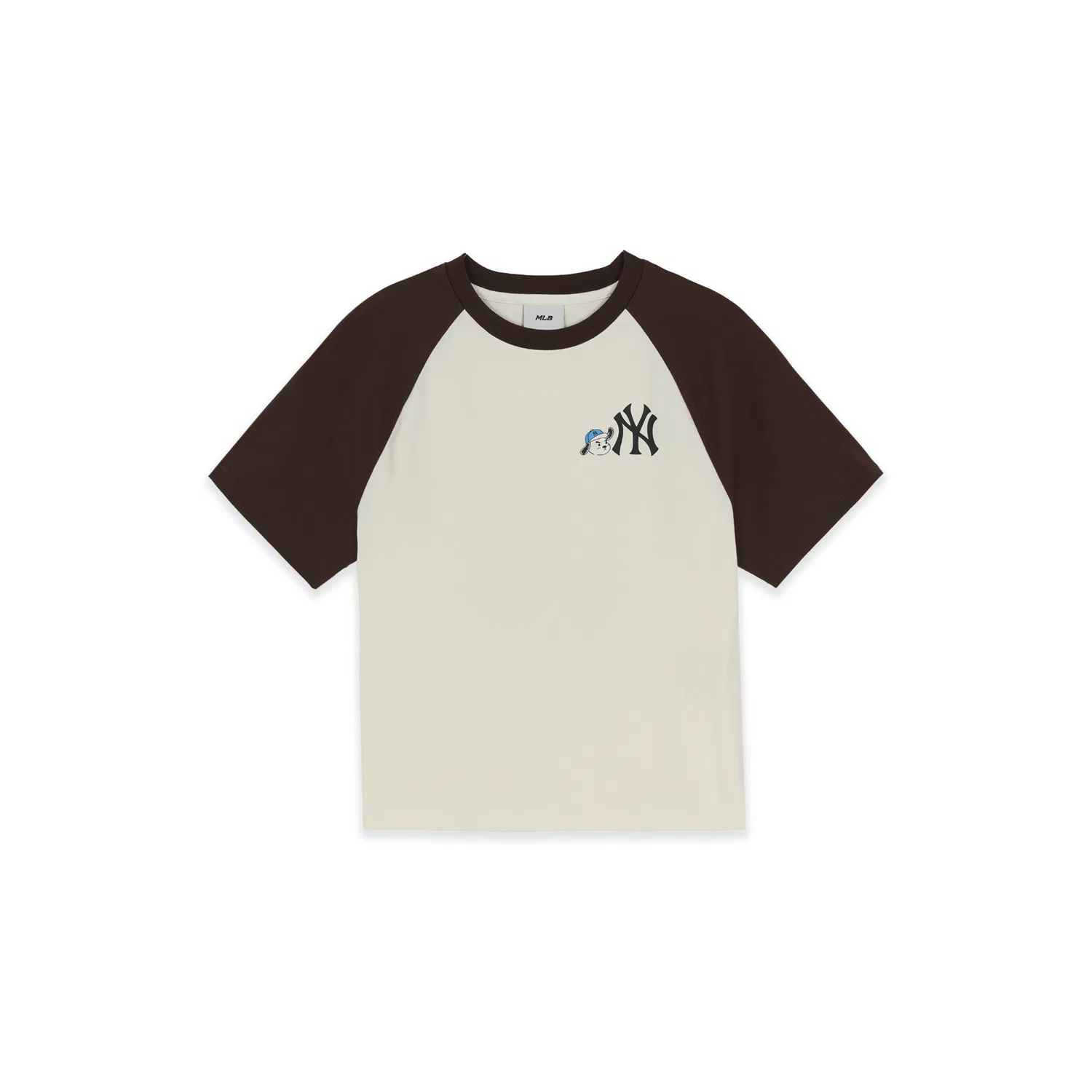 Футболка детская с логотипом New York Yankees MLB KIDS коричневая