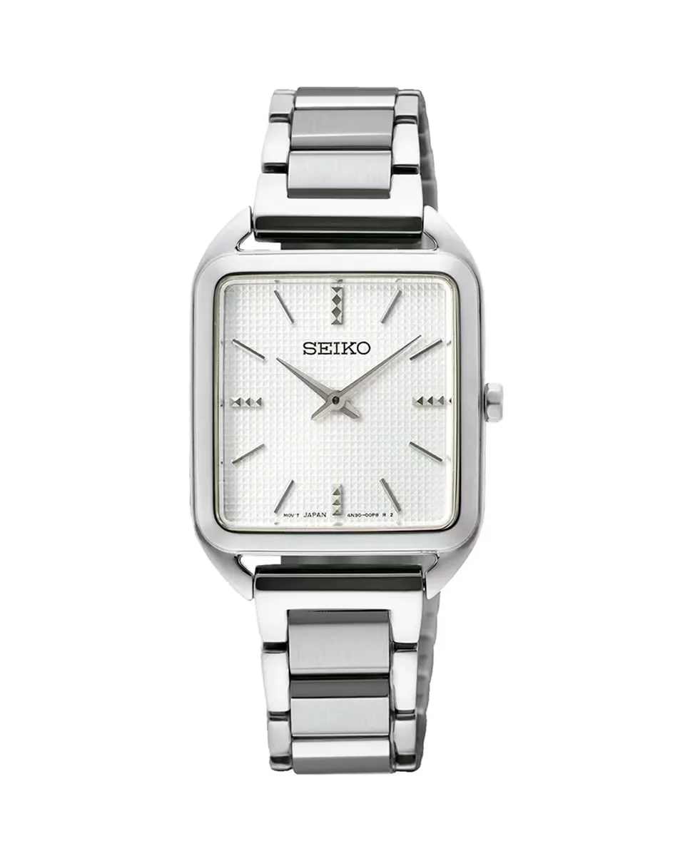 

Женские стальные женские часы SWR073P1 с серебряным ремешком Seiko, серебряный