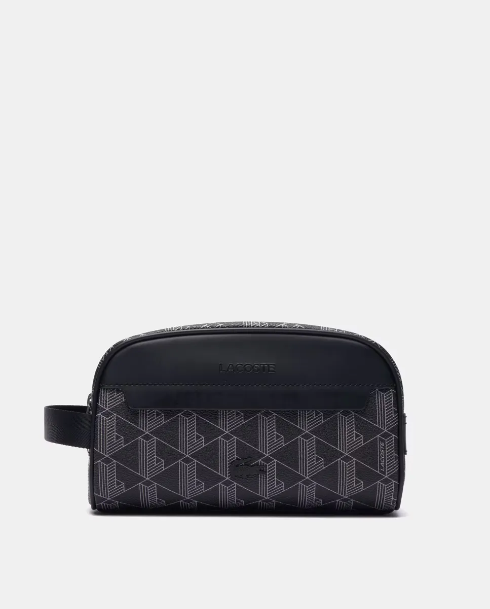 

Сумка для туалетных принадлежностей Blend с монограммой Lacoste, черный