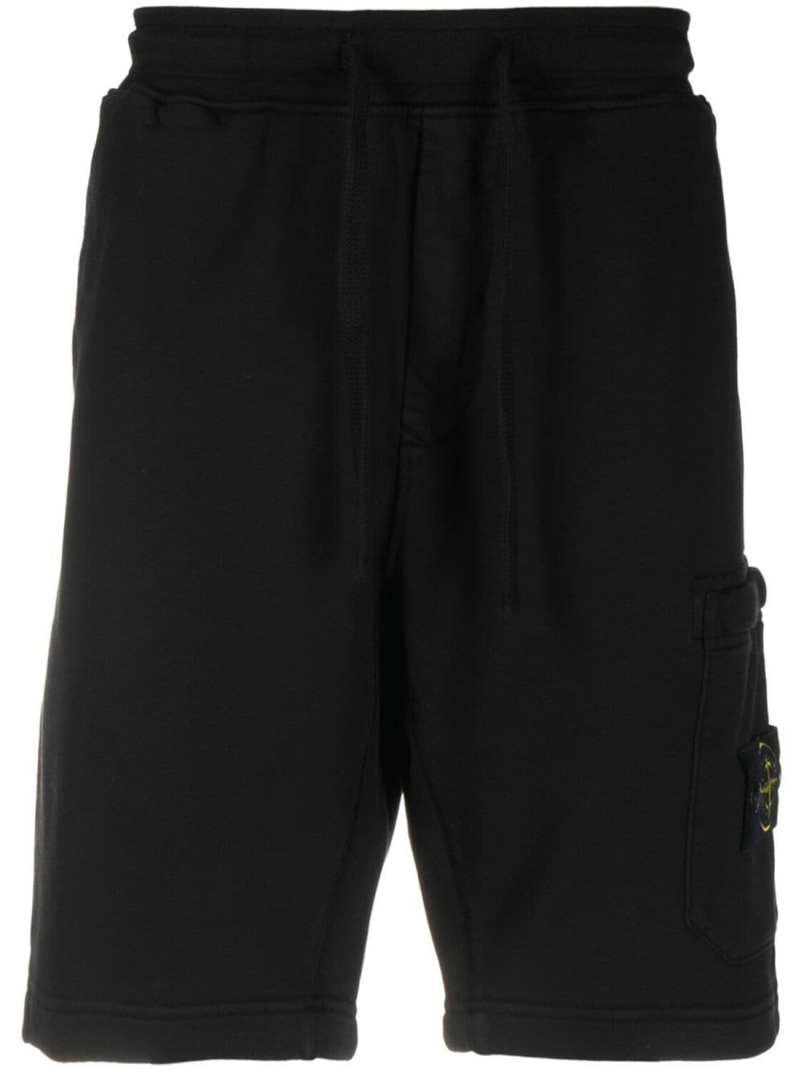

Stone Island шорты с нашивкой Compass, черный