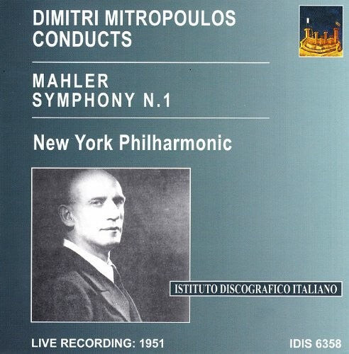 

CD диск Mahler / Mitropoulos / New York Po: Sym 1
