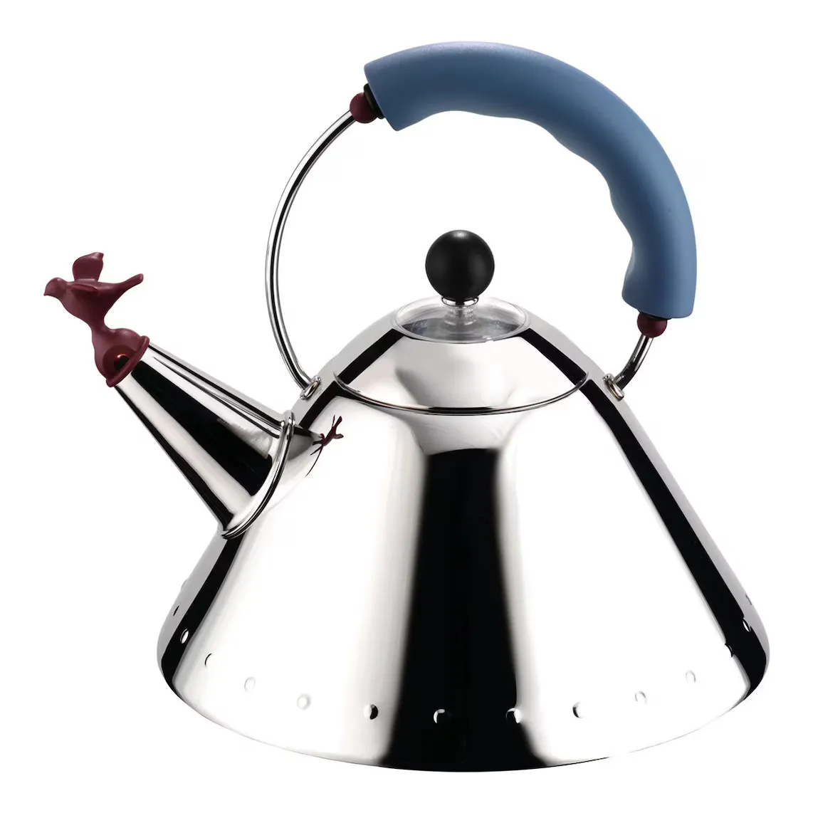 

Alessi Алесси Чайник, красный