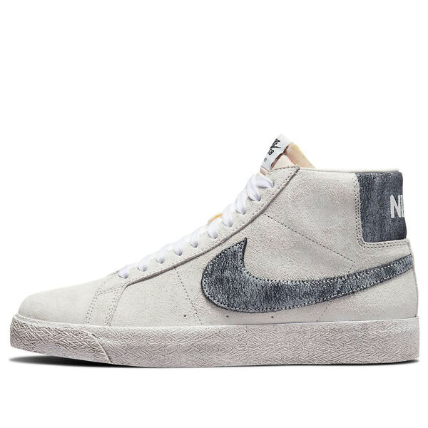 

Кроссовки zoom blazer mid premium sb 'faded pack - grey fog black' Nike, мультиколор