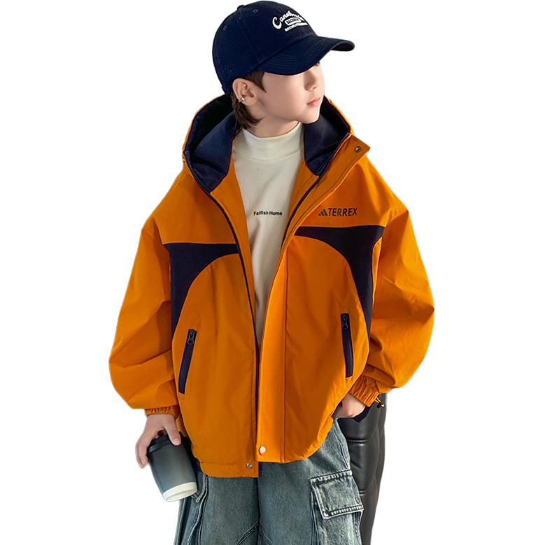 

Ветровка осень зима kids' Disney, оранжевый