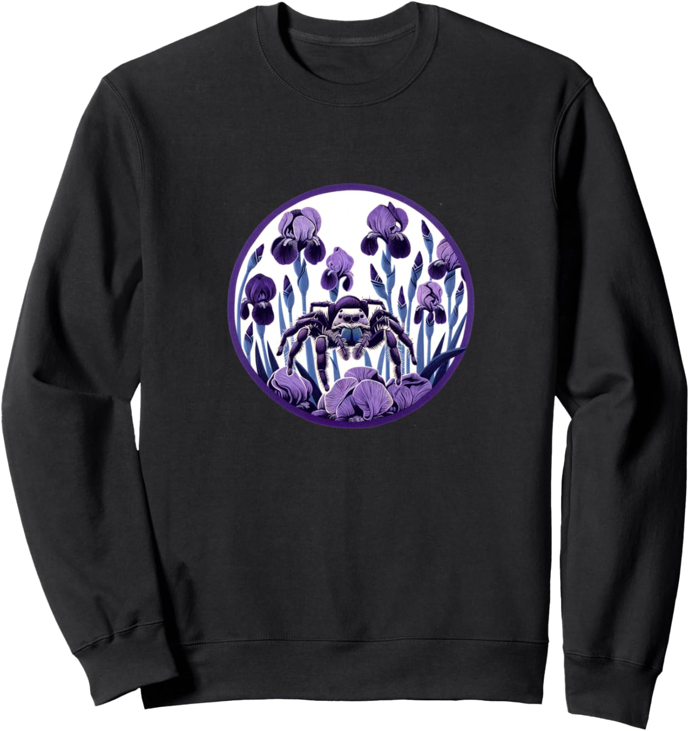 

Толстовка с изображением паука-скакуна и фиолетового ириса Purple Iris Jumping Spider Lovers Teez, Фиолетовый, Толстовка с изображением паука-скакуна и фиолетового ириса Purple Iris Jumping Spider Lovers Teez